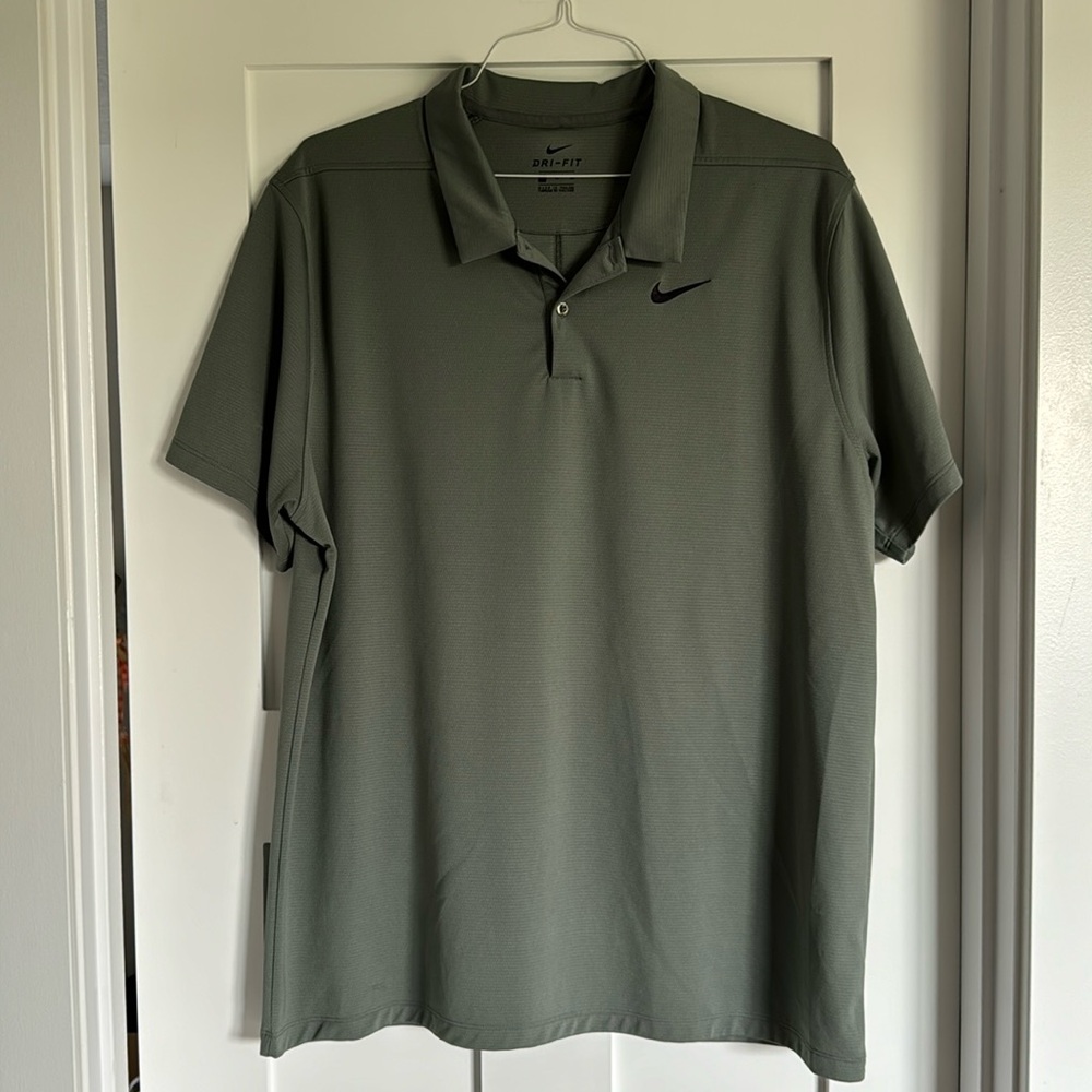 Men’s Sage Green XL Nike Golf Polo
